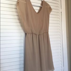 Beige dress