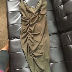 Olive Green Dress