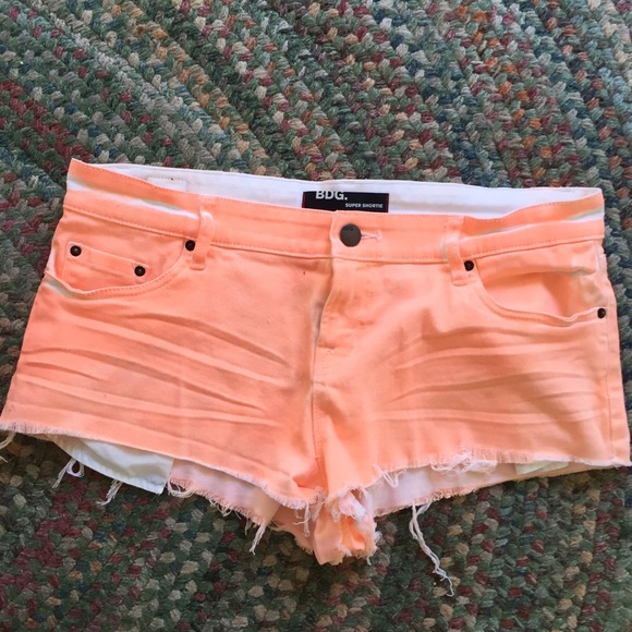 Urban outfitters orange shorts