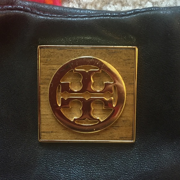 Tory Burch Black Leather Hobo Bag - Picture 2 of 3