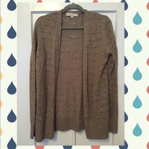 Ann Taylor Loft open cardigan