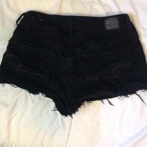 Black American eagle shorts
