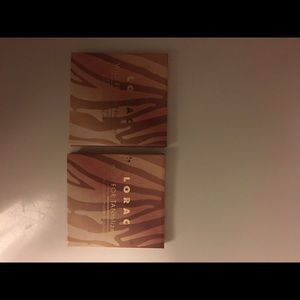 Lorac bronzer and eyeshadow