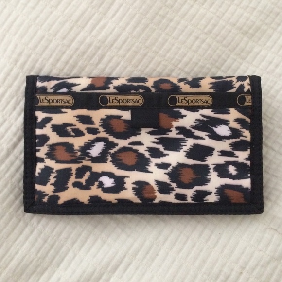 Large Leopard Print LeSportsac Waller