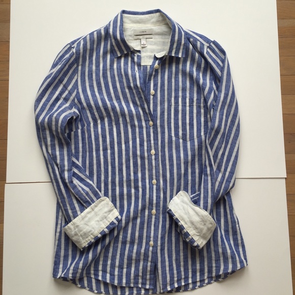 J. Crew "Boy" Button Up