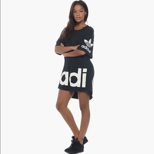 NWT Adidas Rita Ora Black TShirt Dress
