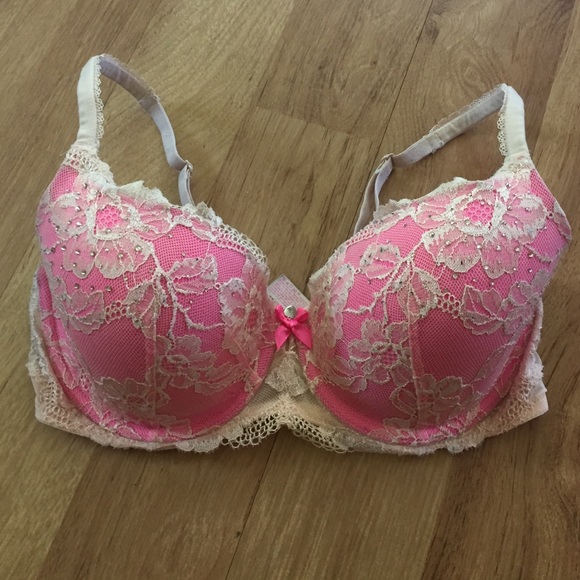 Victoria's Secret lined Demi bra. Size 34DD