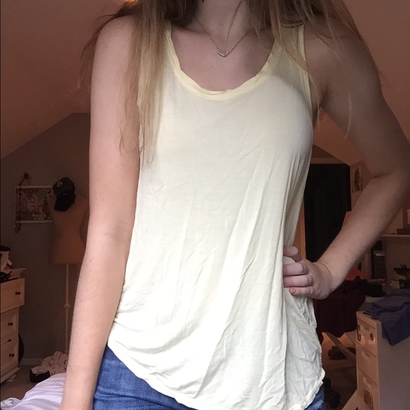 soft & sexy American eagle tank (yellow)