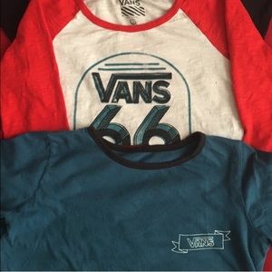 Vans graphic tee set