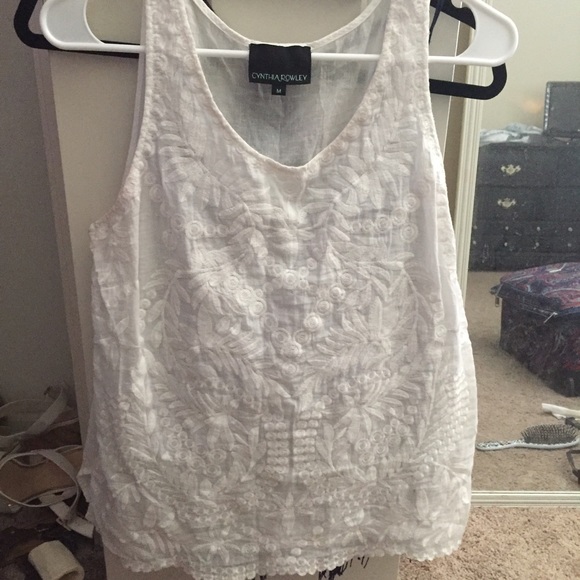 REDUCED!! Cute Embroidered Tank
