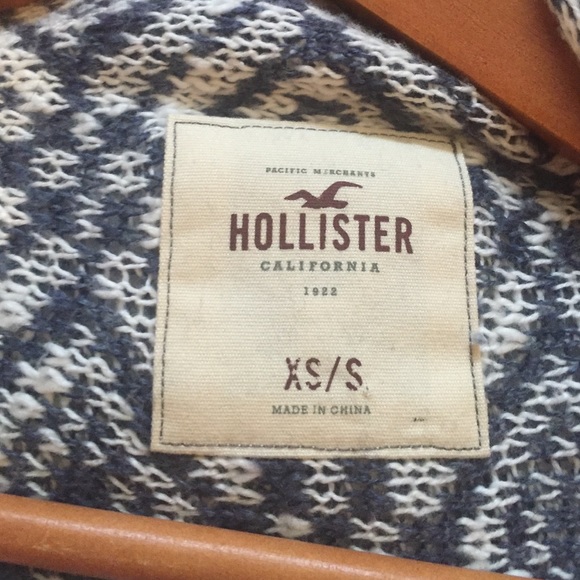 Tribal pattern frayed sweater/ cardigan - Picture 3 of 3