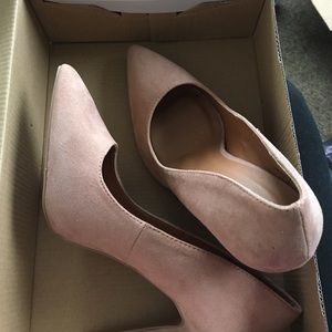 Velvet Nude heels