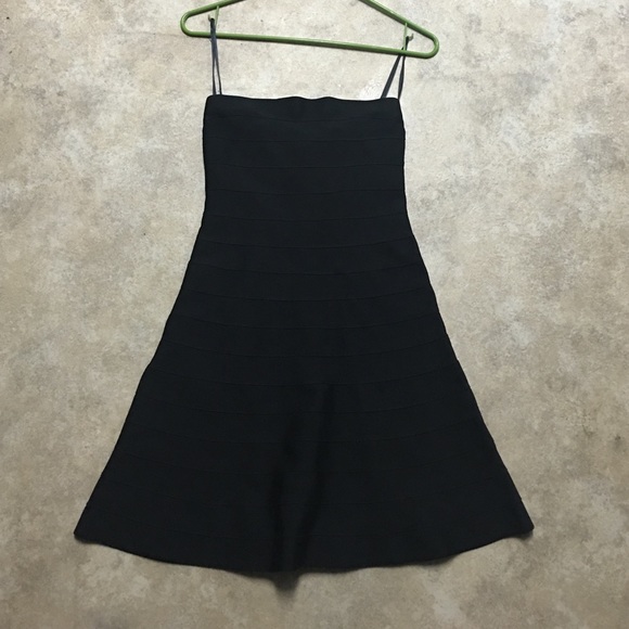 Bandage black Bebe dress