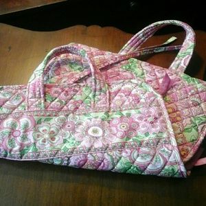Vera Bradley Four Pocket Travel/Makeup Bag NWOT