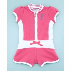 Juicy Couture baby pink romper