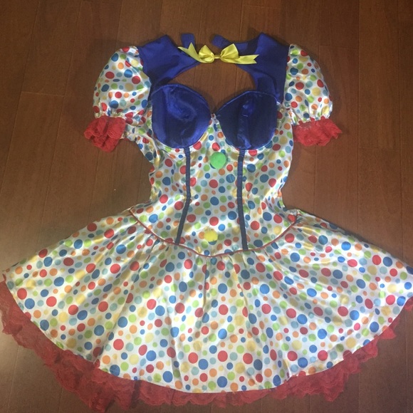 Sexy clown Halloween costume
