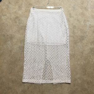 Crochet skirt