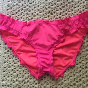 Cheeky bright pink Victoria secret bikini bottoms