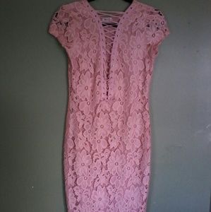 Floral lace dress