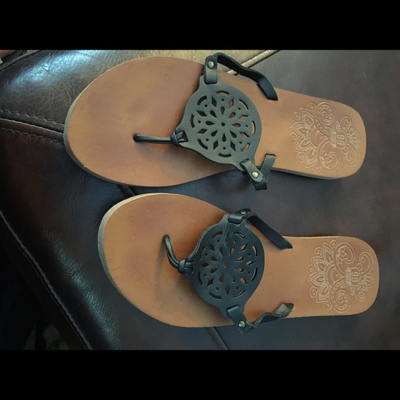 Black sandals