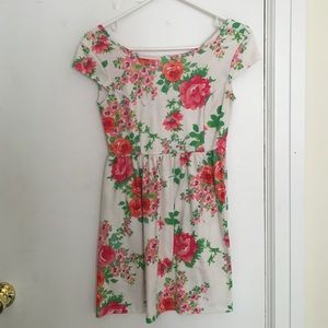 Floral cotton sundress