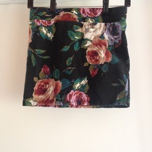 XXI Floral Miniskirt