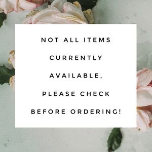 🚫 Not All Items Ready To Ship 🚫