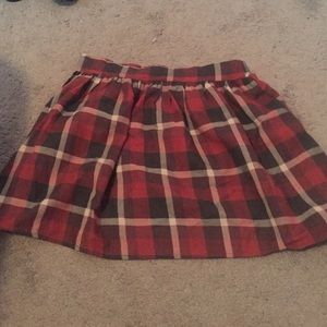 Plaid skirt