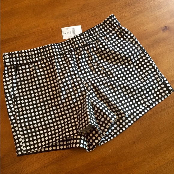 J. Crew Polka Dot Shorts