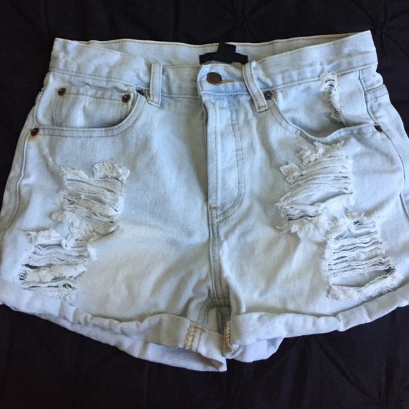 forever 21 high waisted shorts
