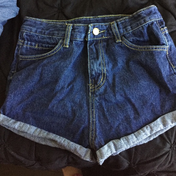 high wasted shorts