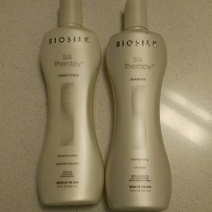 BIOSILK conditioner and shampoo, 12 oz, 355ml