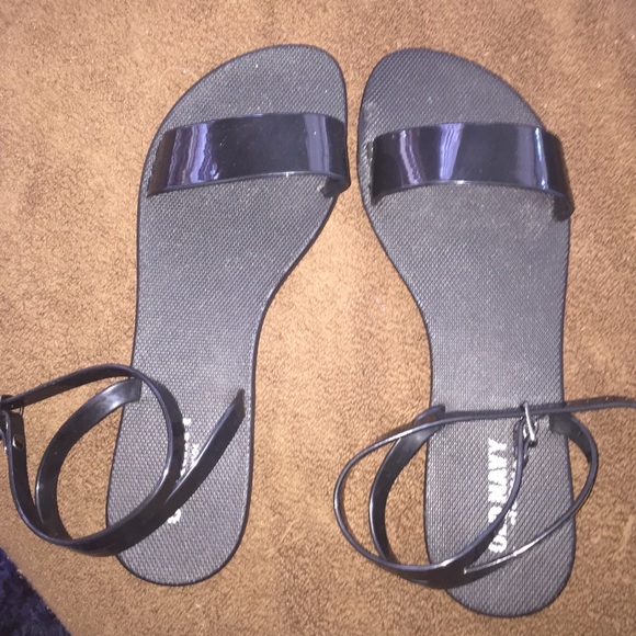 Black Sandals (plastic)