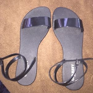 Black Sandals (plastic)