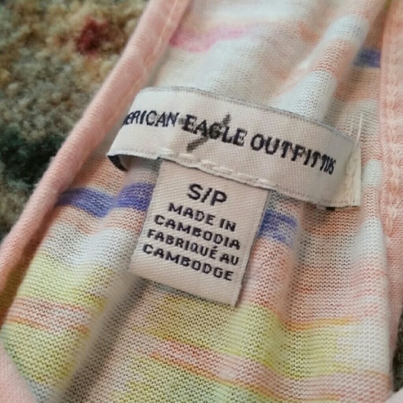 Sheer Colorful AE Tank - Picture 2 of 4