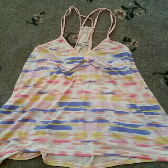 Sheer Colorful AE Tank - Picture 4 of 4