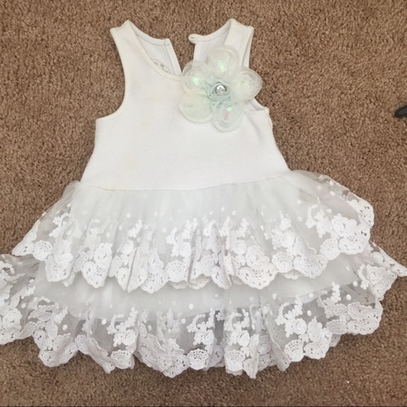 Pippa and Julie white dress