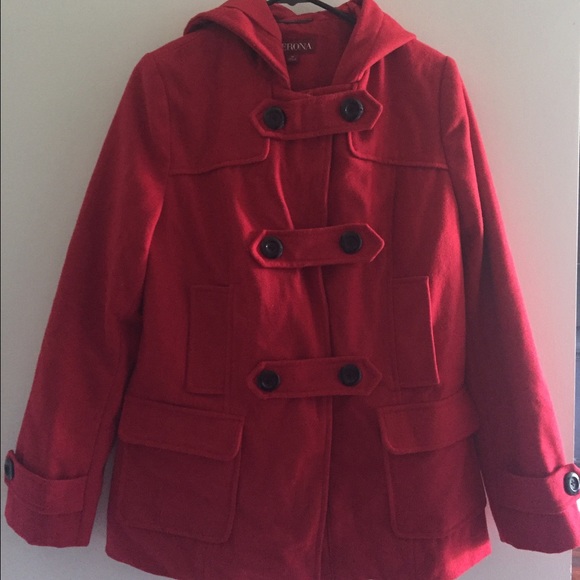 Red Peacoat