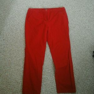 Red pants