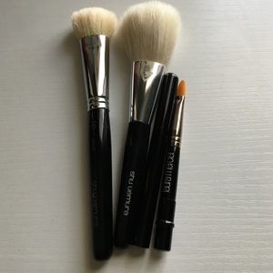 Shu Uemura and Laura Mercier Brushes