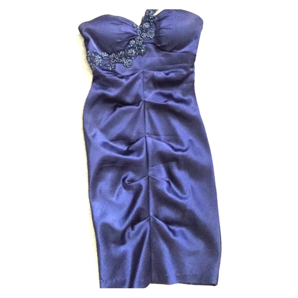 Royal blue cache dress