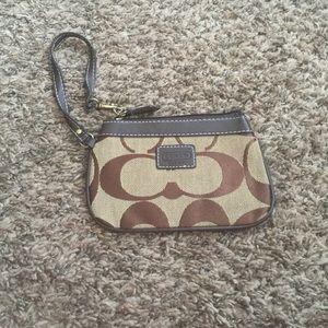 Coach wristlet