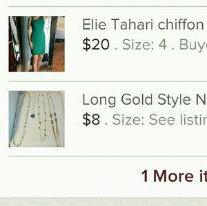 Reserved Bundle Tahari dress and necklaces