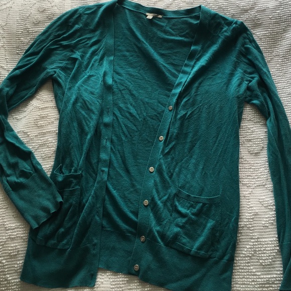 Must go by Friday: Teal Cardigan