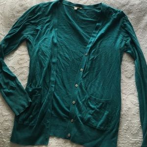 Must go by Friday: Teal Cardigan