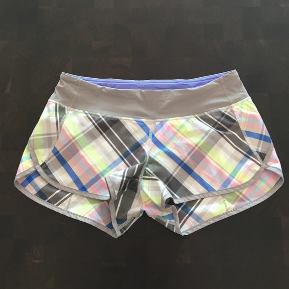 Lululemon Women's Plaid Shorts
