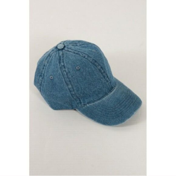 Denim baseball cap - Picture 3 of 4