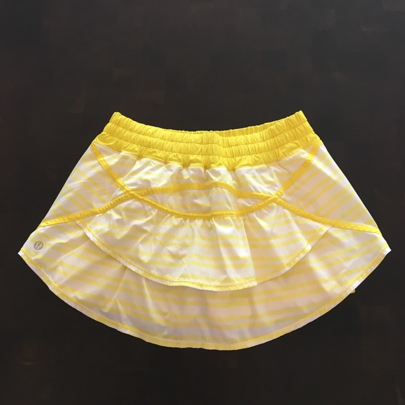 Yellow Women's Lululemon Skort