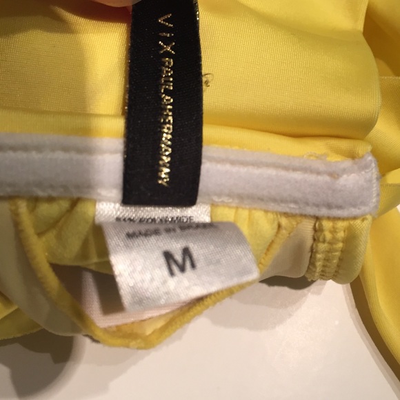 Yellow Bandeau top - Picture 2 of 2