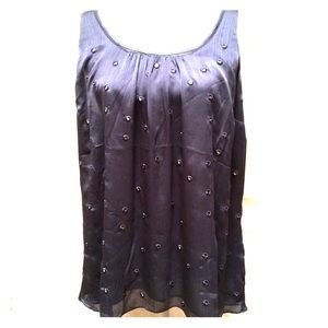 White House Black Market Sleeveless w/Sequins